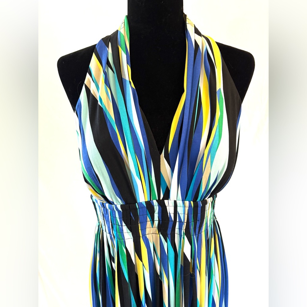 Calvin Klein halter and empire-waist midi - Picture 2 of 9